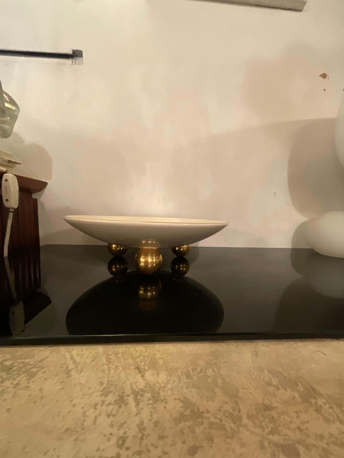 photo furniture Guido Andlovitz   Centrotavola In Ceramica Di Laveno   Italia 1950.