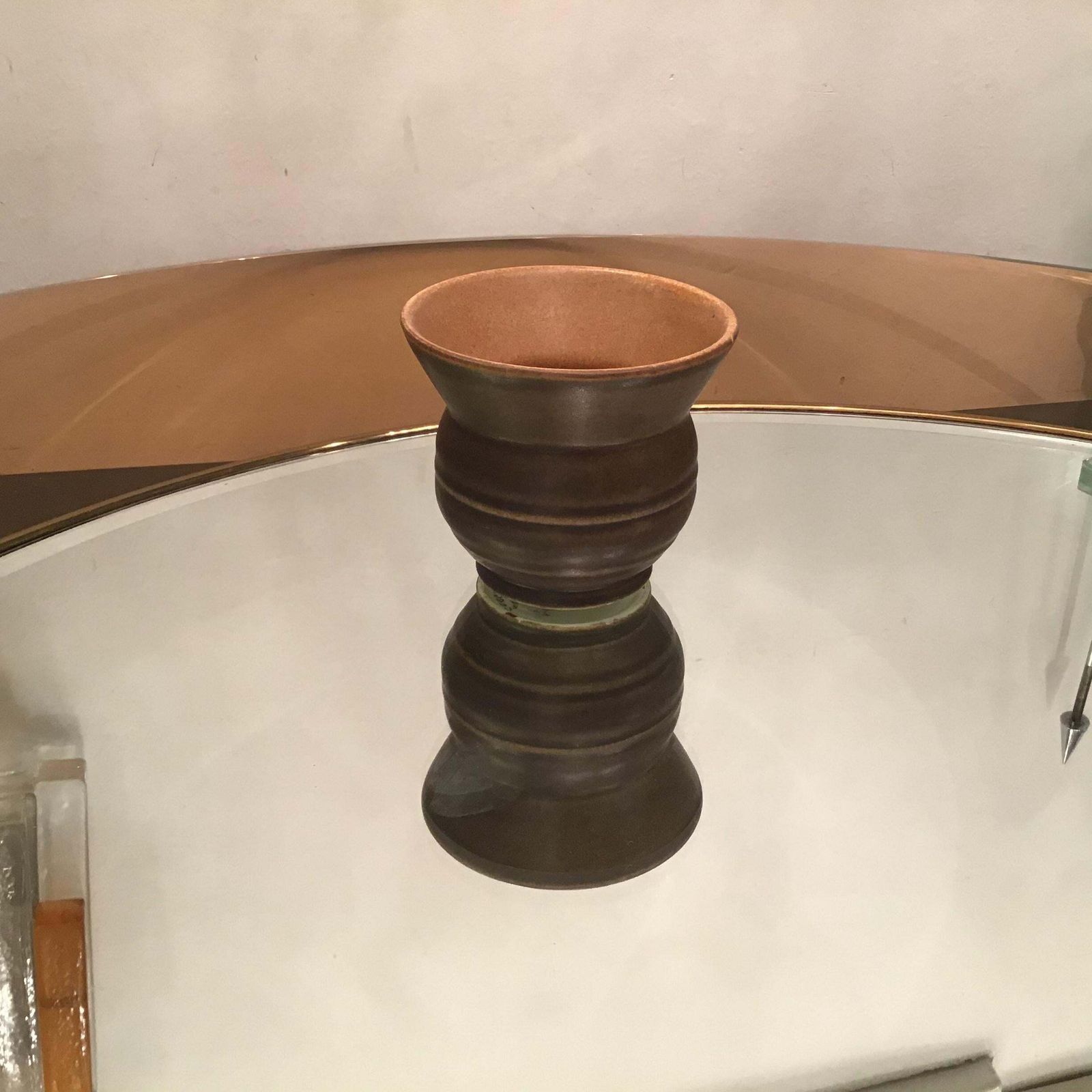 Gio' Ponti Richard Ginori Vase Ceramic 1930 Italy photo for sale