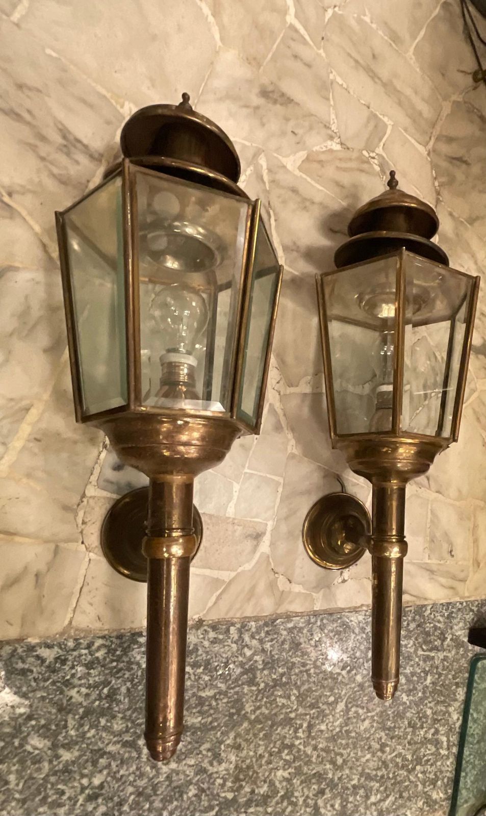 Fontanarte   Peter Church   Great Couple  Of Wall Sconces   1950 photo Lighting