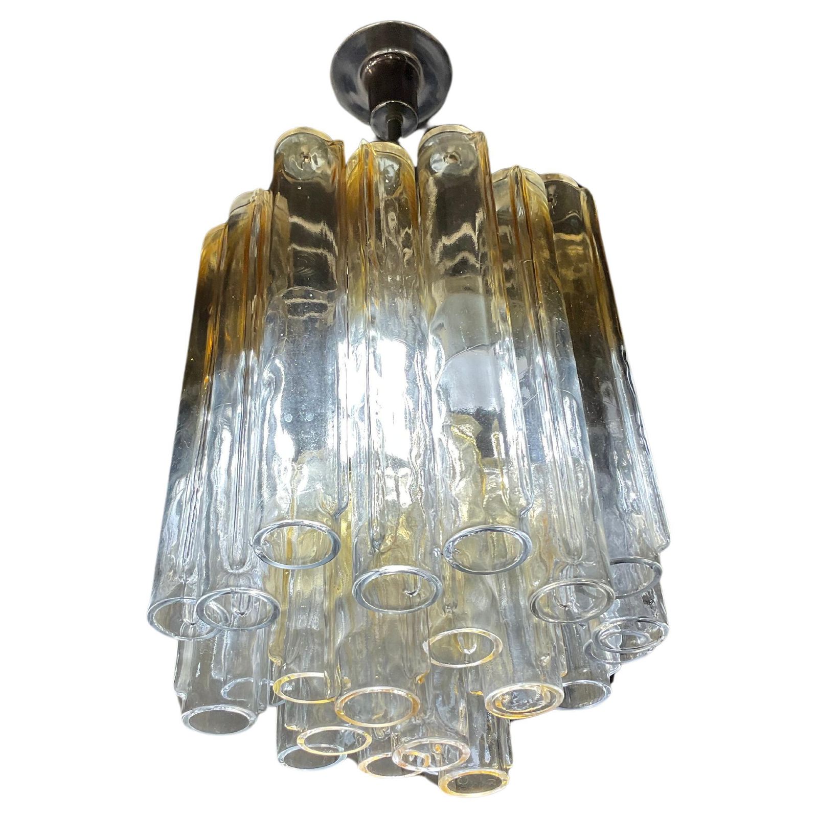 Venini   Ludovico Diaz De Santillana   Calze Model Chandelier   Murano 1970