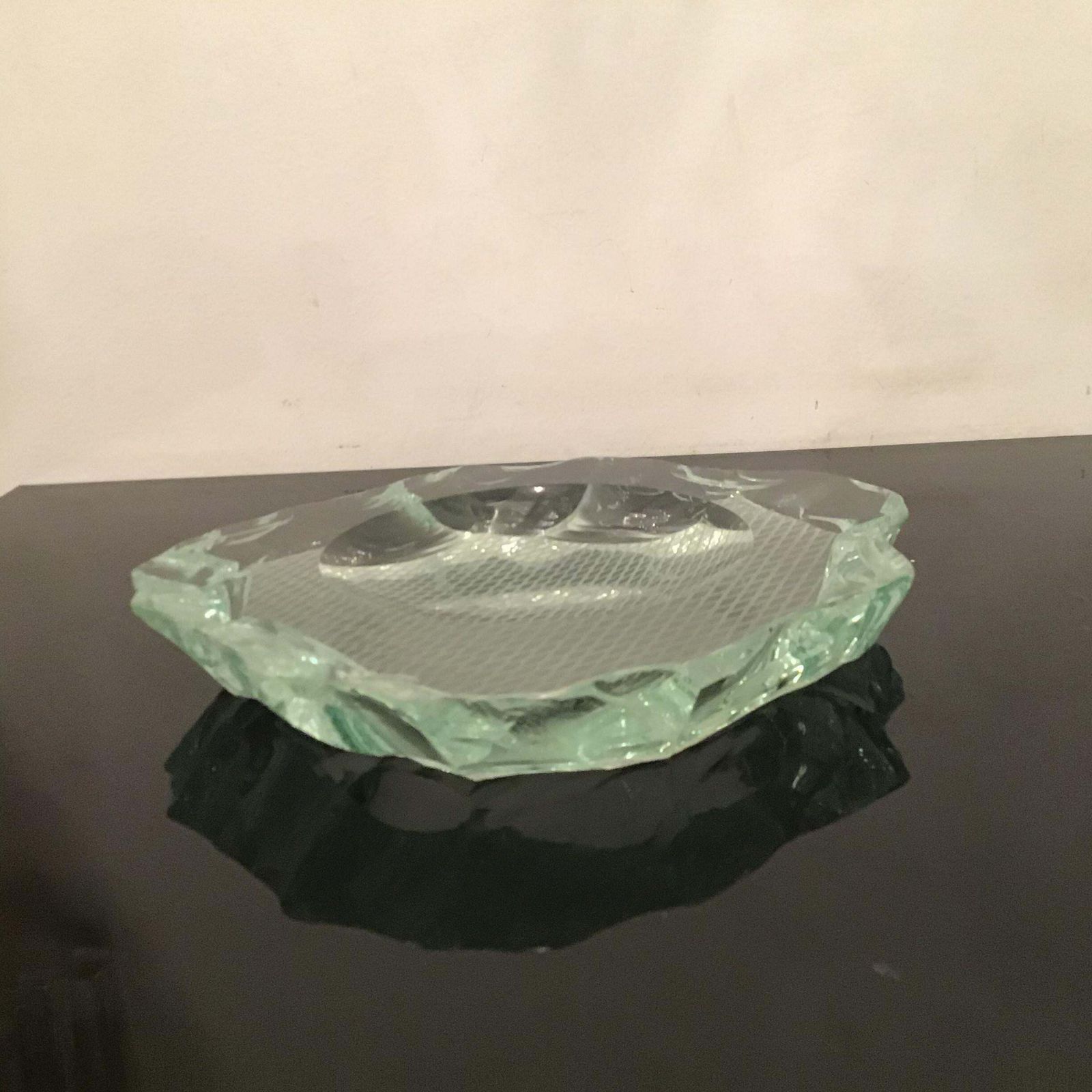 Fontana Arte Pietro Chiesa Ashtray/Empty Pockets Glass, 1950, Italy photo vinterior