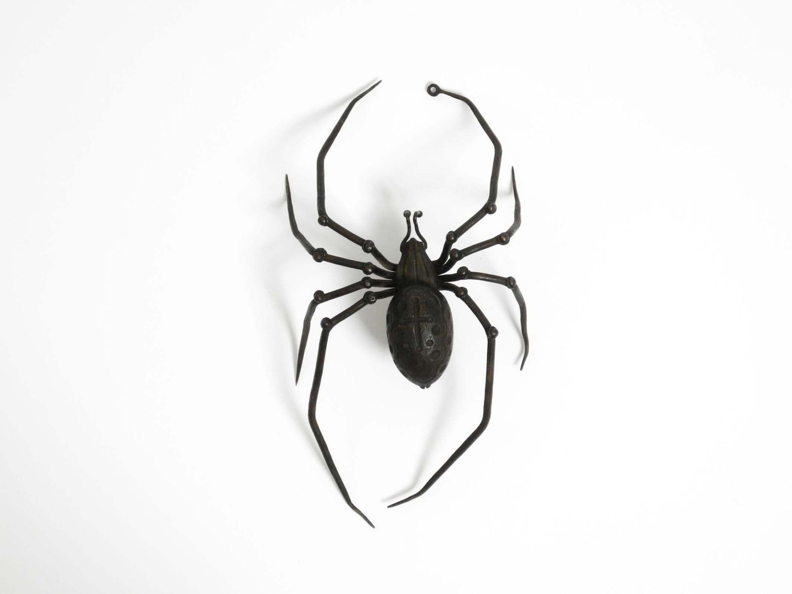 Beautiful Italian Mid Century Modern "Spider" Wall Decoration Made Of Iron photo furniture