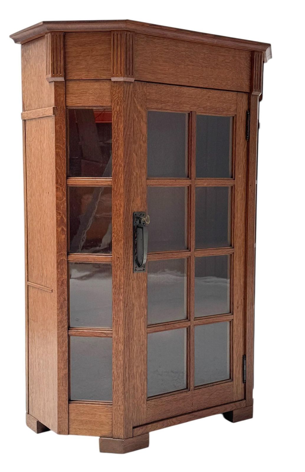 Art Nouveau One Door Cabinet By H.F. Jansen & Zonen Amsterdam, 1900s photo for sale