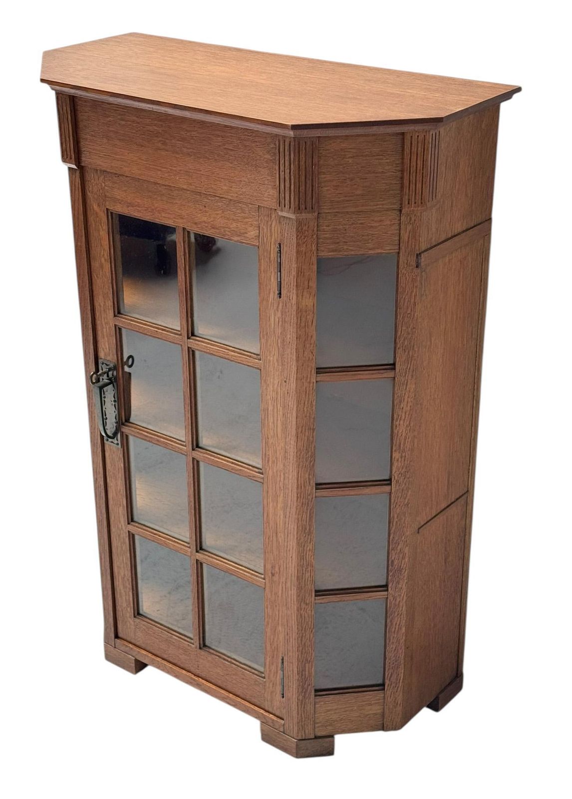 Art Nouveau One Door Cabinet By H.F. Jansen & Zonen Amsterdam, 1900s photo buy