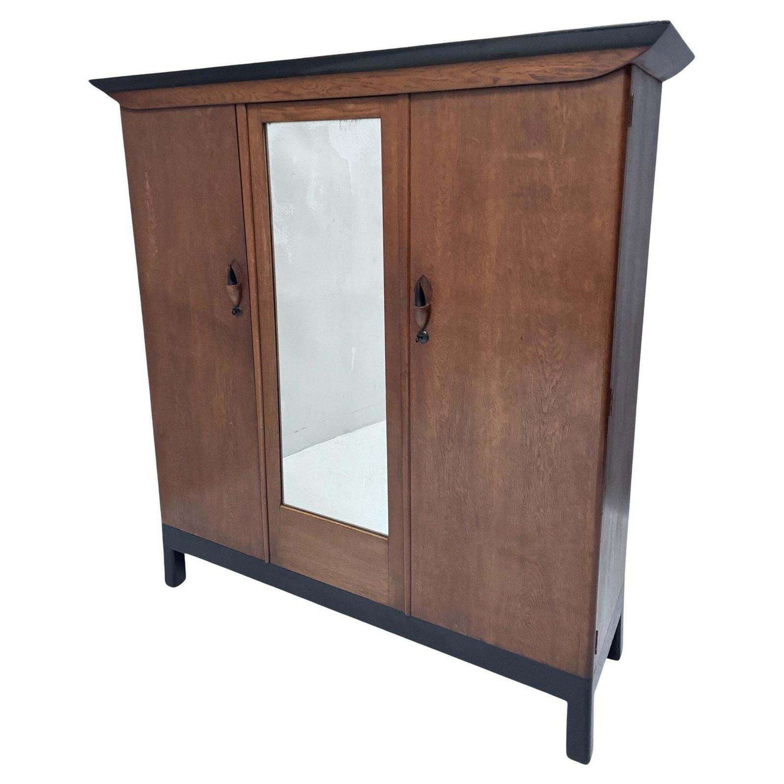 Art Deco Amsterdamse School Armoire By Willem Penaat For Metz & Co. Amsterdam