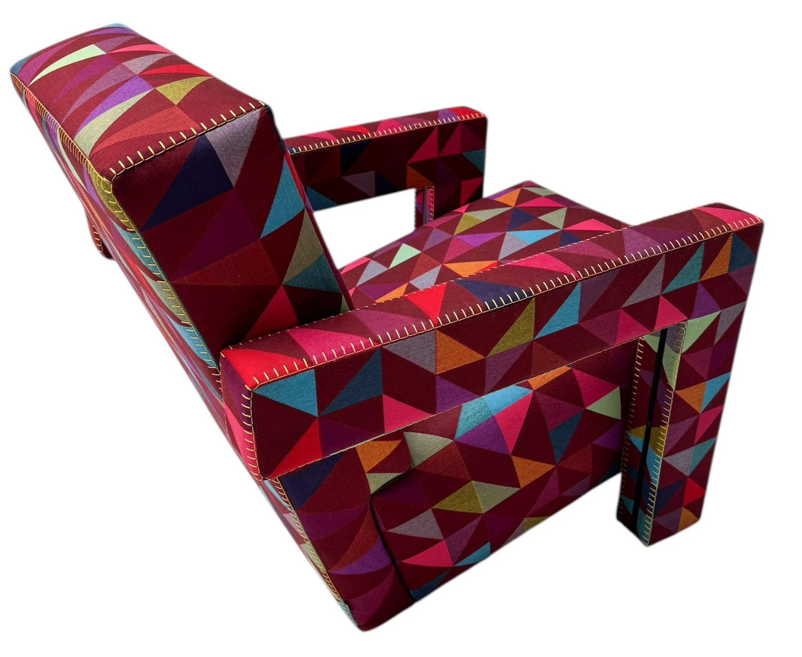 Utrecht Lounge Chair By Gerrit Rietveld Limited Edition Boxblocks Cassina photo furniture