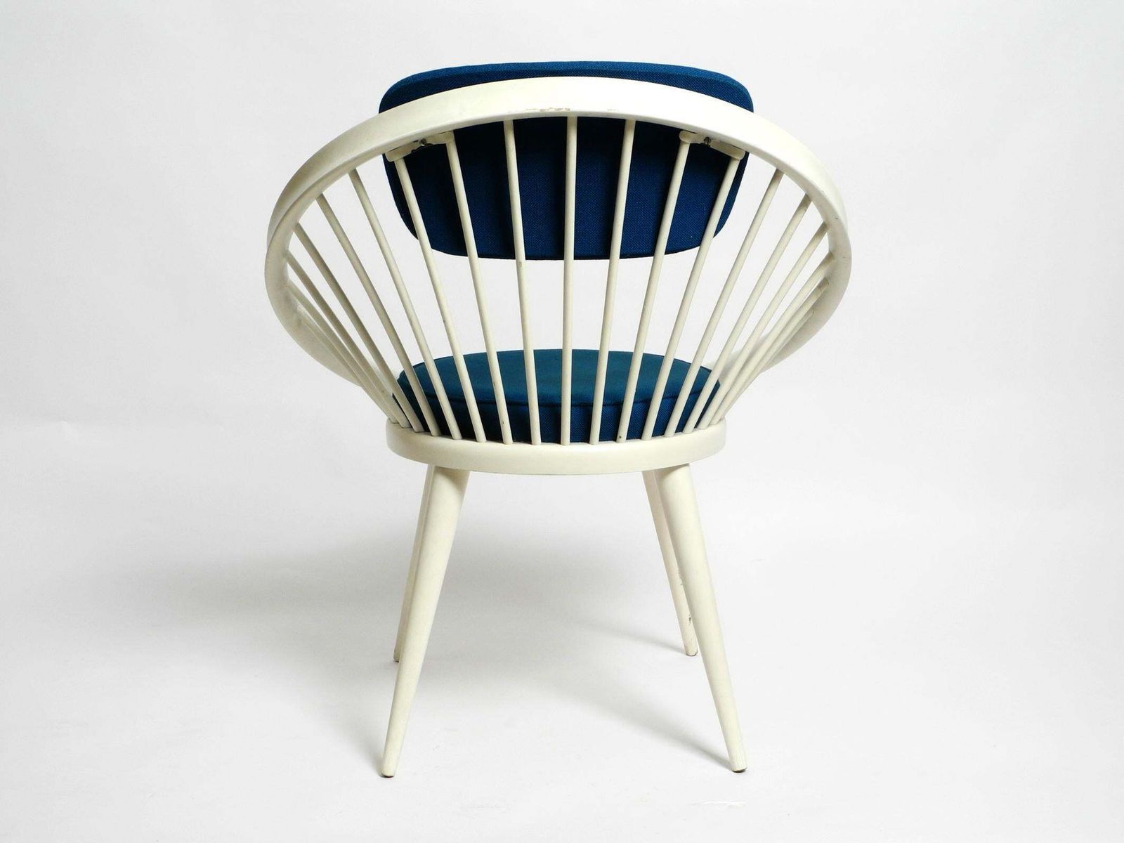 Beautiful Rare Original 1950s Yngve Ekström Circle Chair For Swedese photo Furniture