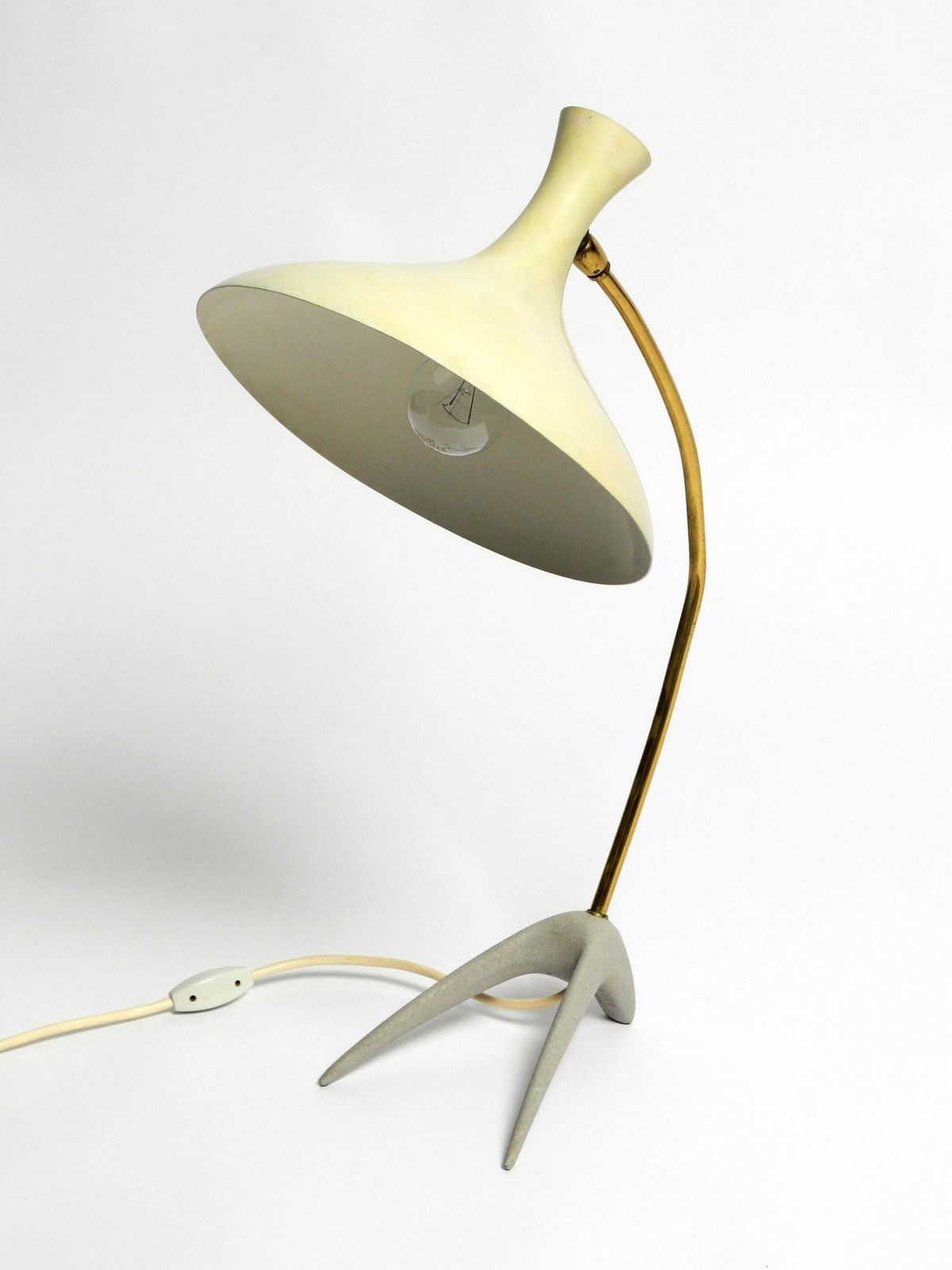 Large Mid Century Modern Crow's Foot Table Lamp By Karl Heinz Kinsky For Cosack photo 1209.0