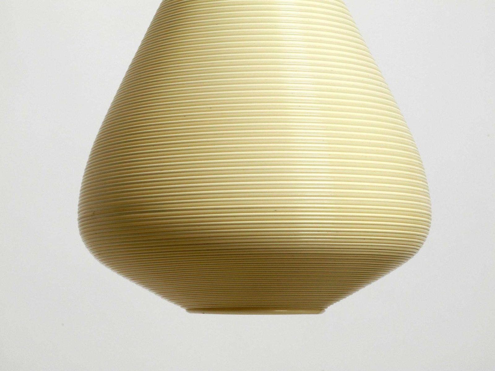 Beautiful Original Large 1960s Heifetz Rotaflex Pendant Lamp In A Drop Shape photo buy