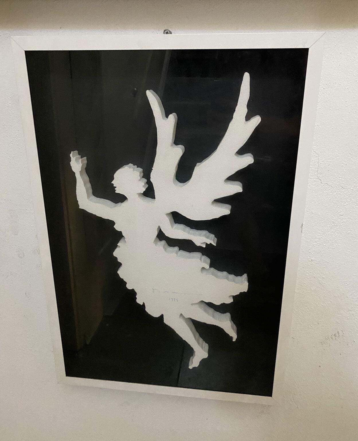 Œuvre mixte Vanni Viviani The White Angel, Italie, 1975, Post Modern photo 3097.0