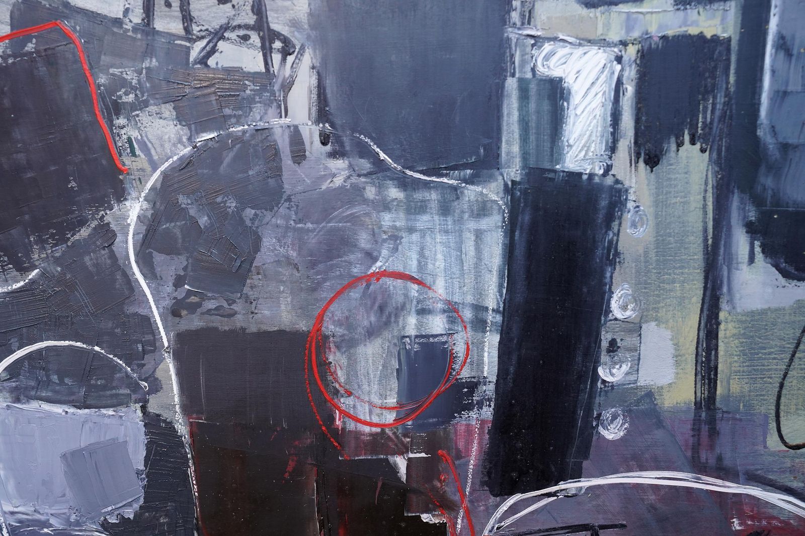 Robert Sadlersouvenir 1958   British Fifties Abstract Art Oil Painting Suffolk Artist1958 photo Art