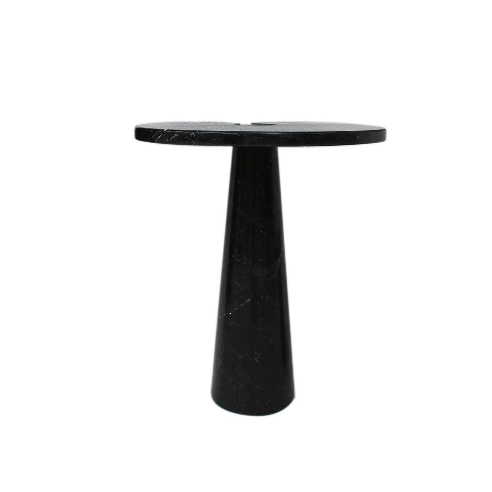 photo furniture Angelo Mangiarotti For Skipper Pair Of Eros Marble Side Tables Italy 1970s
