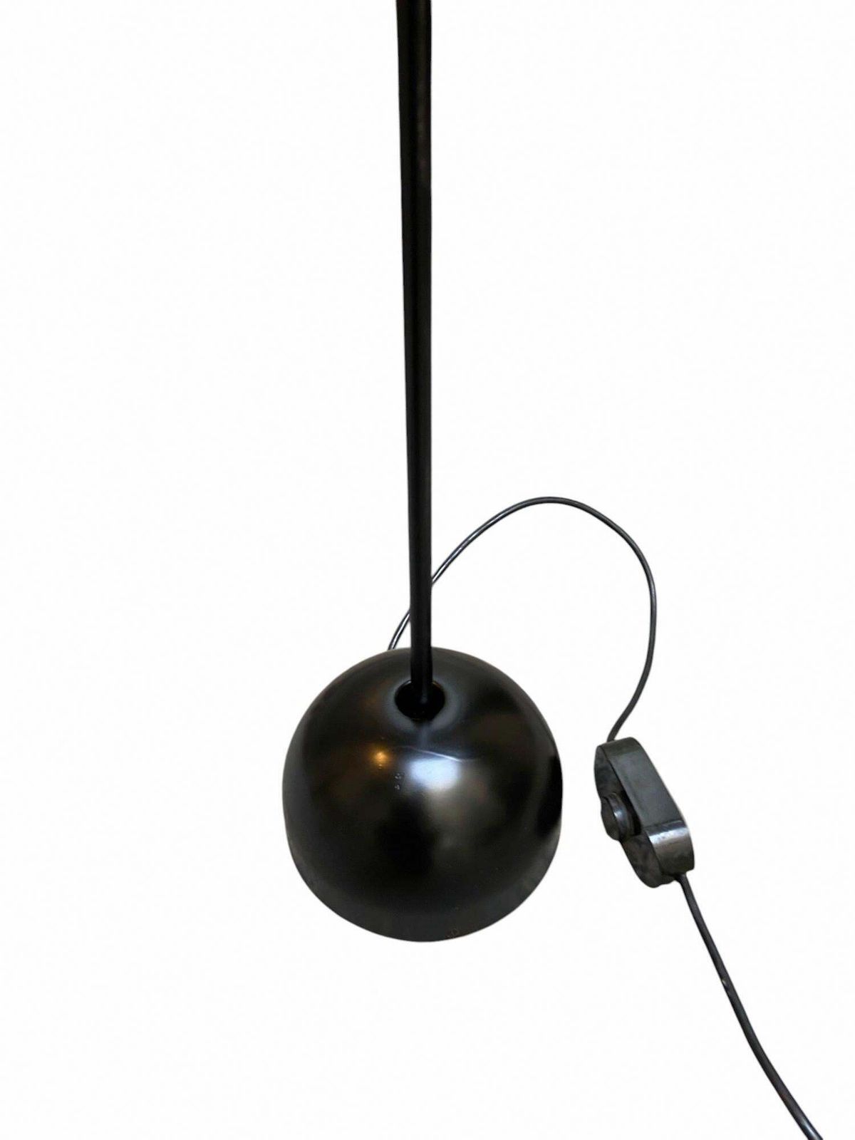 Black Metal Street Lamp Floor Lamp, Italy 1970s photo for sale