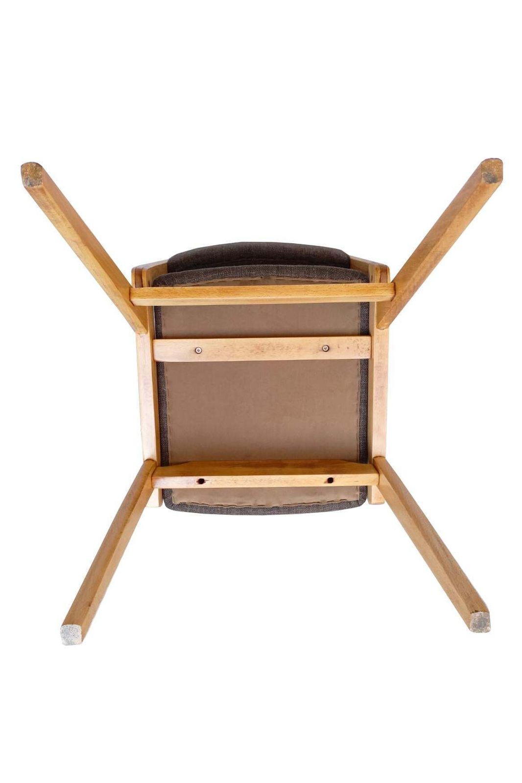 Eight Mid Century Jar Chairs, Brown Wool Millais By Dedar, Poland, Europe 1960s. photo buy