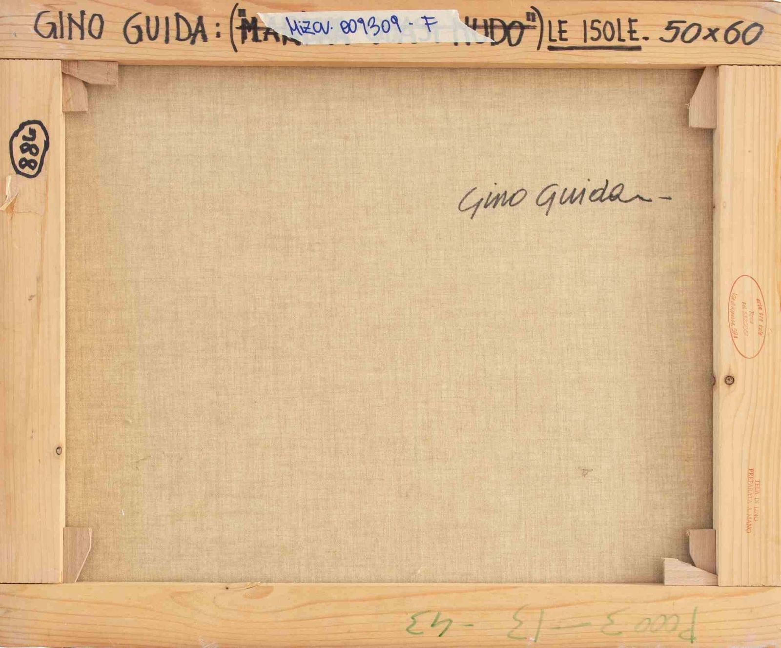 Gino Guidathe Islands   Paint By Gino Guida   1980s1980s photo for sale
