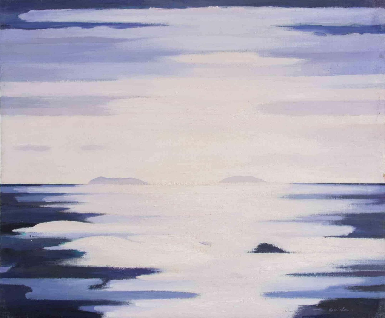 Gino Guidathe Islands   Paint By Gino Guida   1980s1980s photo Art