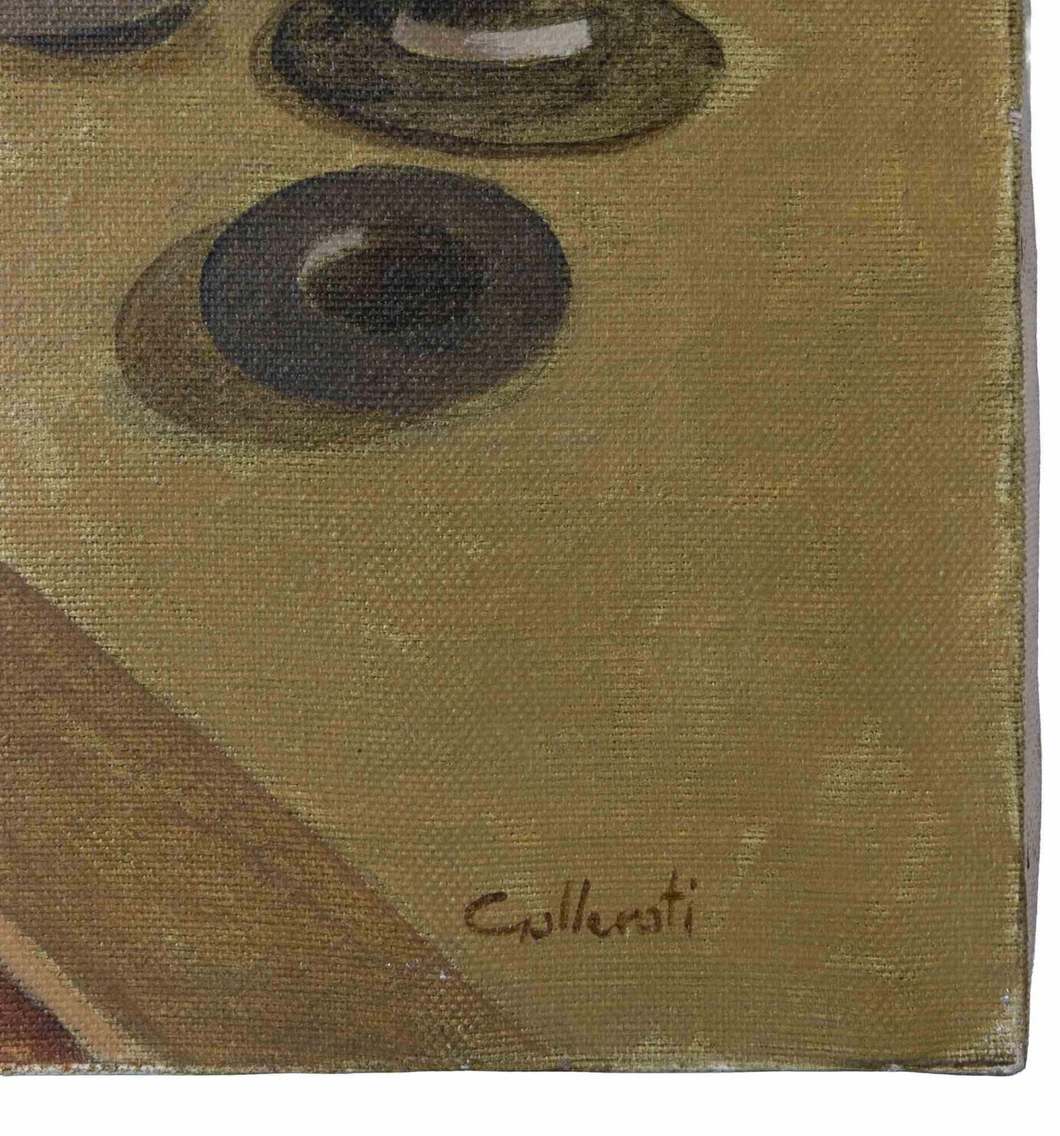 Alberto Galleratidangerous Balances   Paint By Alberto Gallerati   1970s1970s photo for sale