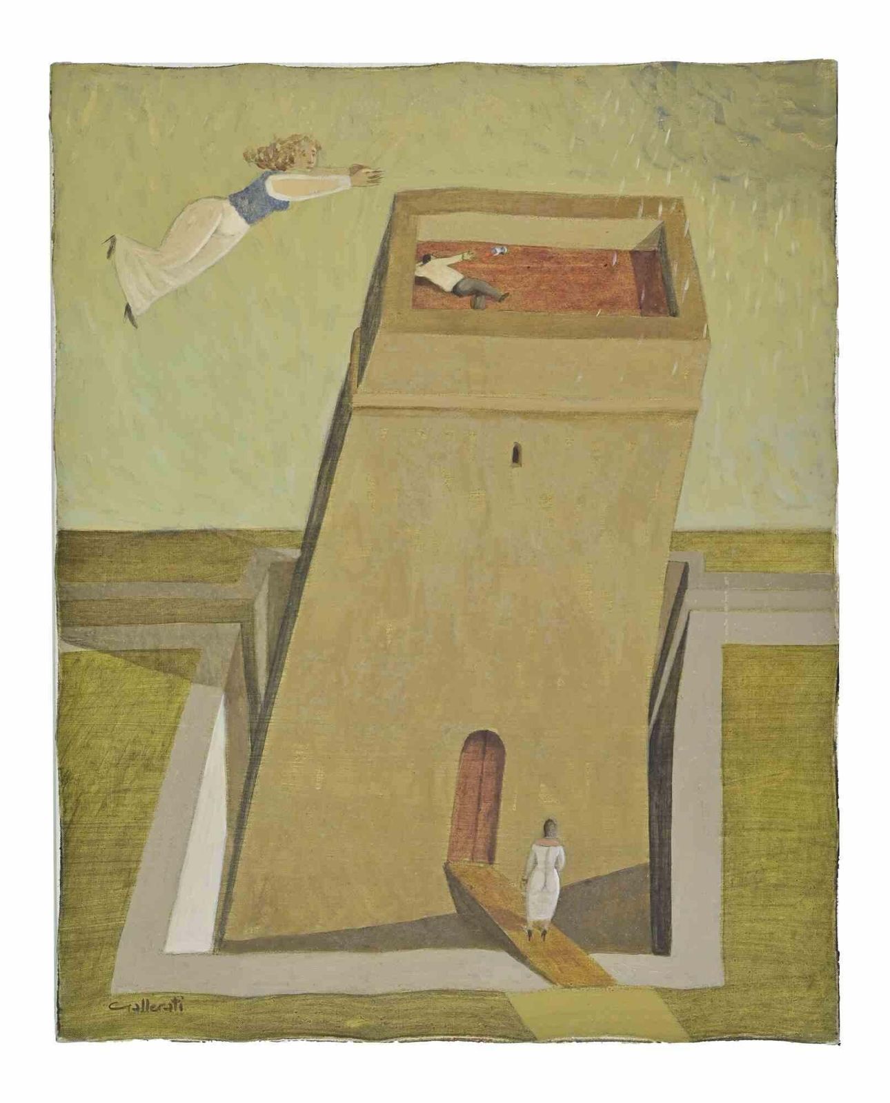 Alberto Galleratiwater That Doesn't Last   Paint By Alberto Gallerati   1970s1970s photo furniture