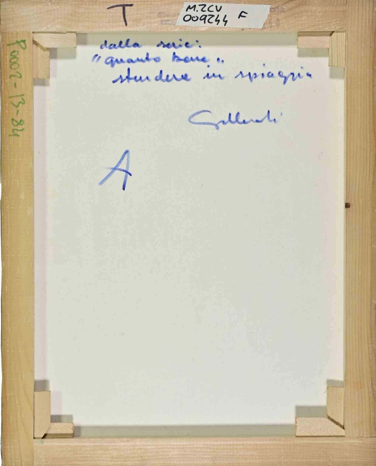 Alberto Galleratifrom The Series: How Good It Is To Lay Out... Paint By Alberto Gallerati   1970s1970s photo for sale