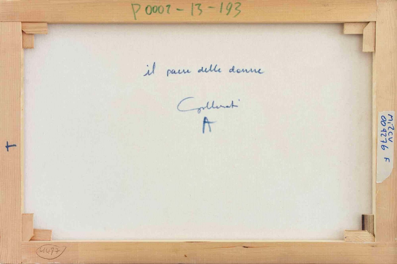 Alberto Galleratithe Country Of Women   Paint By Alberto Gallerati   1970s1970s photo Art