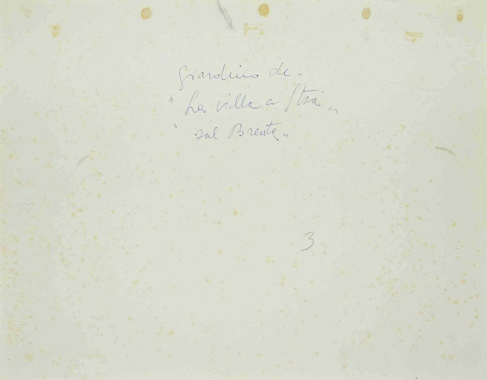 Carlo Ravagnanview Of Villa Strà Sul Brenta   Drawing By Carlo Ravagnan   19591959 photo furniture