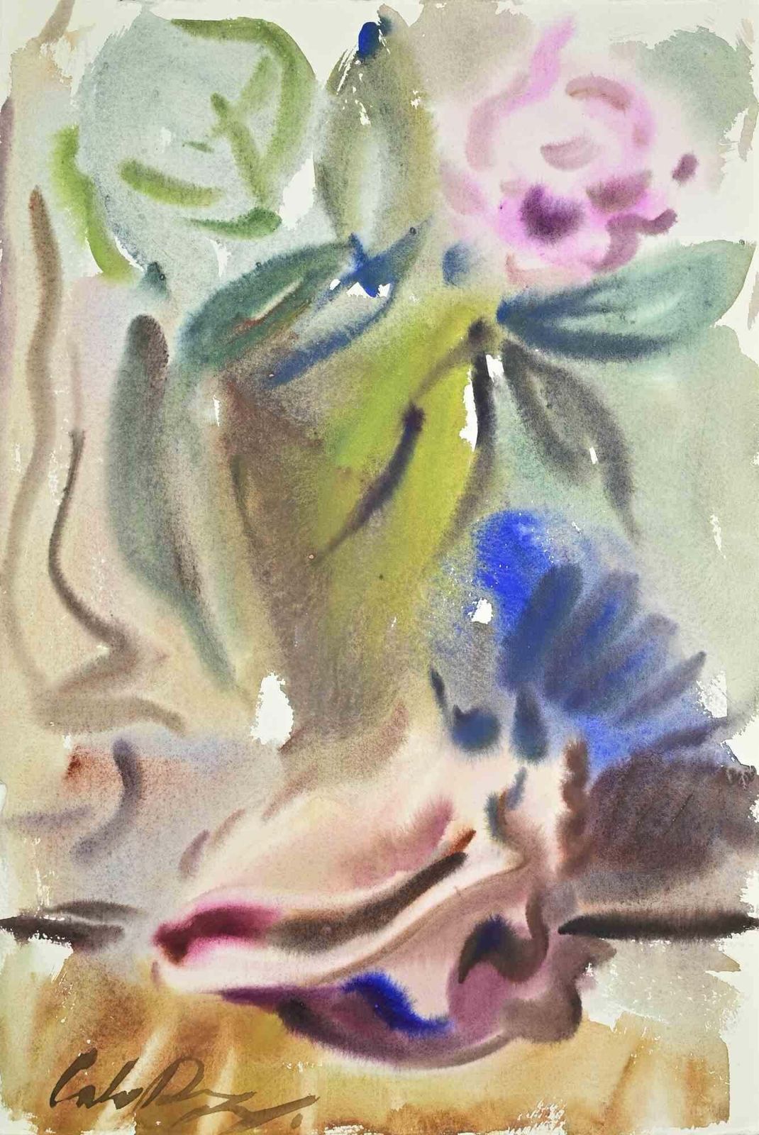 Carlo Ravagnanstill Life   Drawing By Carlo Ravagnan   19691969