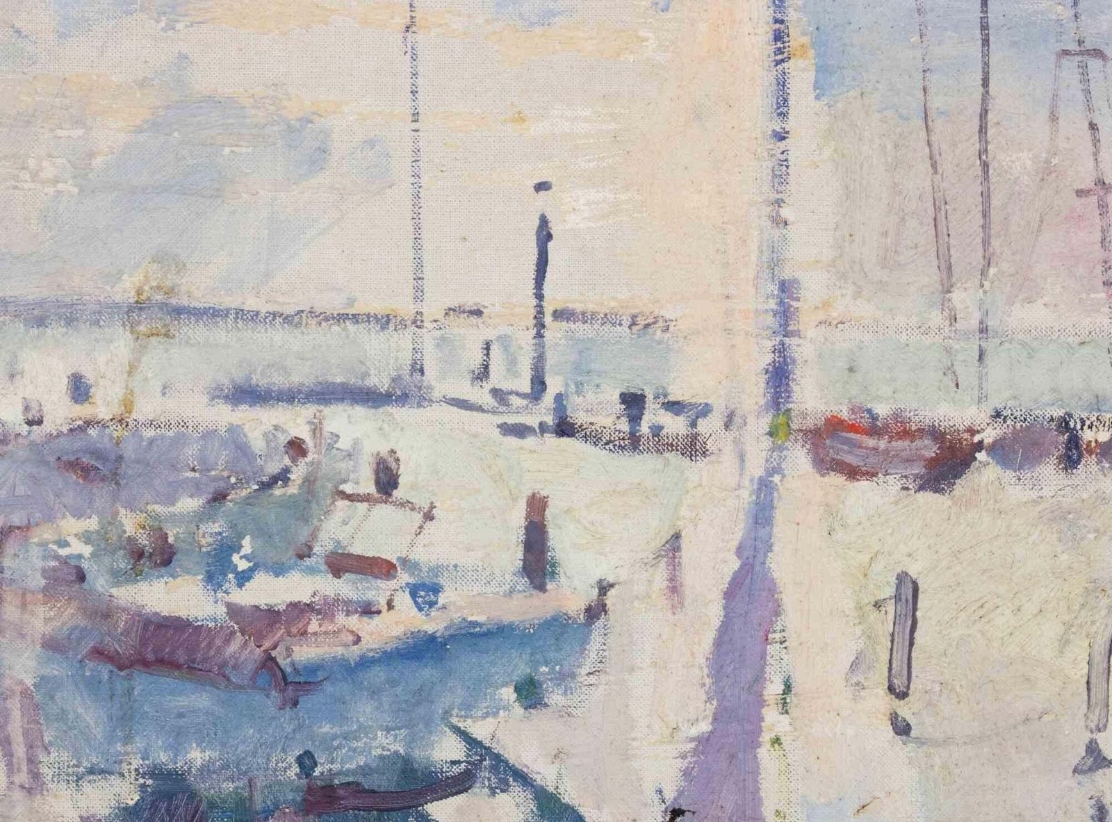 Dimitri Godicky Cwirkonorthen Sea   Paint By Dimitri Godicky Cwirko   19611961 photo for sale