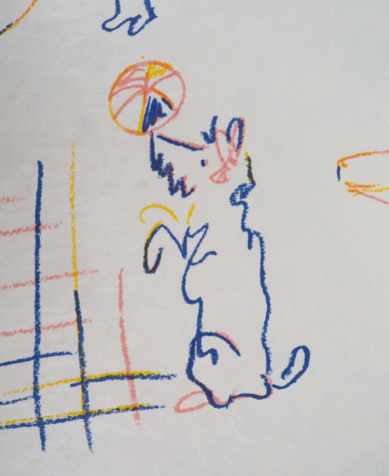 (After) Pablo Picassocircus : Clown, Dog And Rabbit   Lithograph1974 photo Art