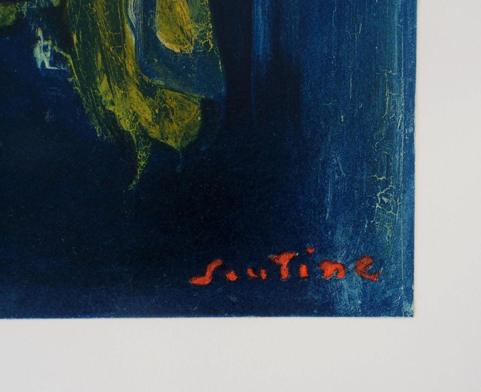 Chaïm Soutinethe Hanged Hare   Lithograph, Mourlot1972 photo furniture