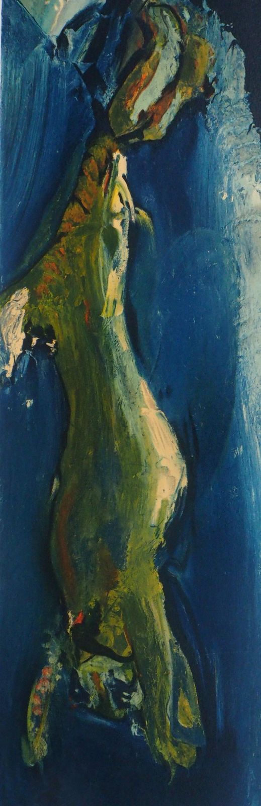 Chaïm Soutinethe Hanged Hare   Lithograph, Mourlot1972 photo for sale