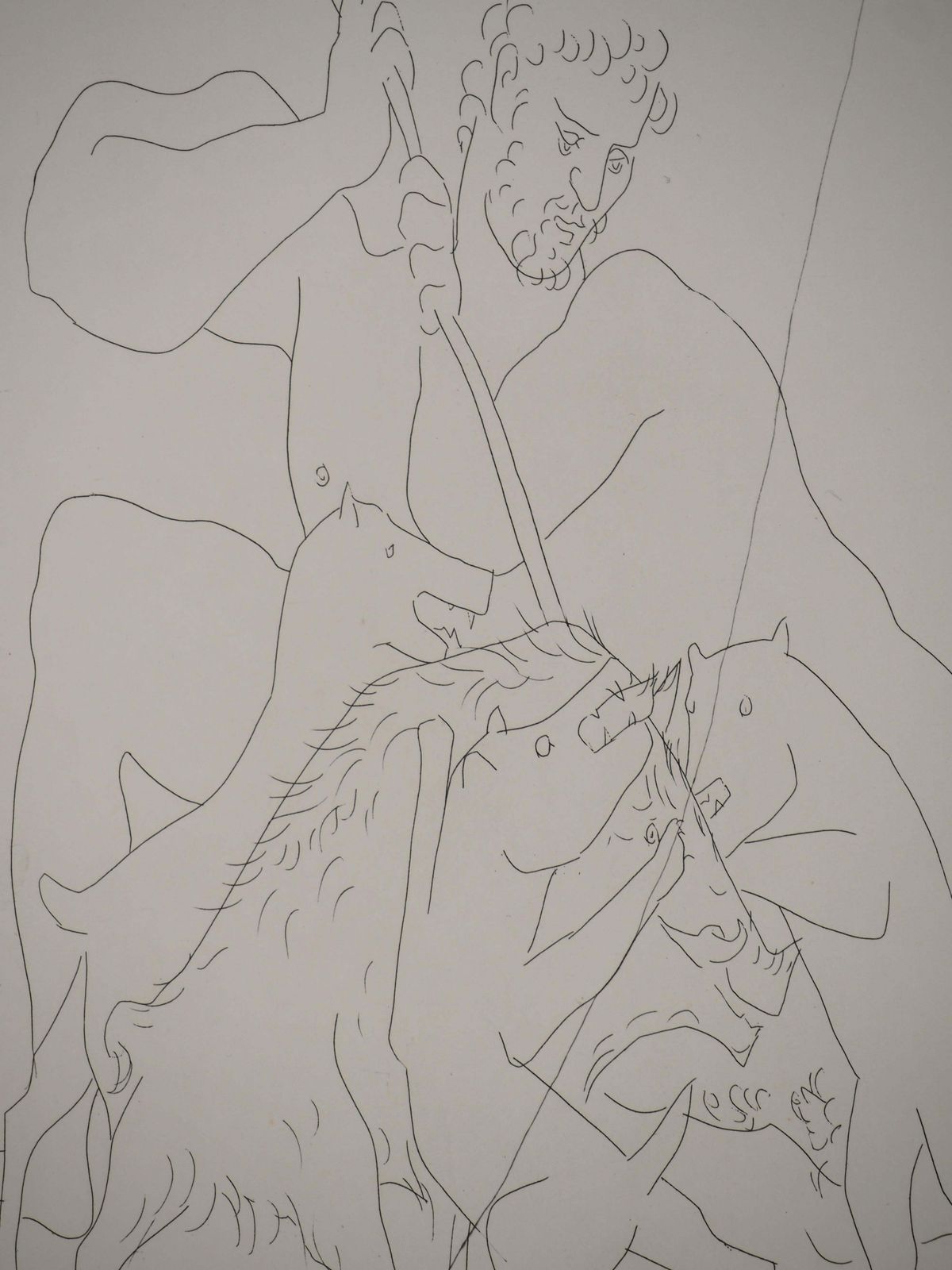 Pablo Picassométarmorphoses D'ovide, The Calydon Boar   Original Etching (Baer #158)1936 photo buy
