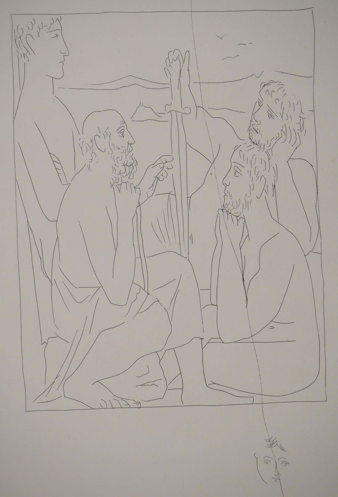 Pablo Picassométarmorphoses D'ovide, Tales Of The Trojan War   Original Etching (Baer #166)1936 photo for sale