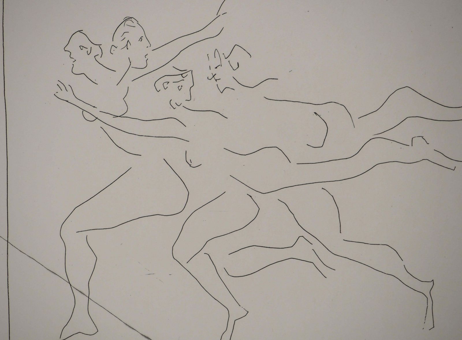 Pablo Picassométarmorphoses D'ovide, The Escape   Original Etching (Baer #161)1936 photo buy