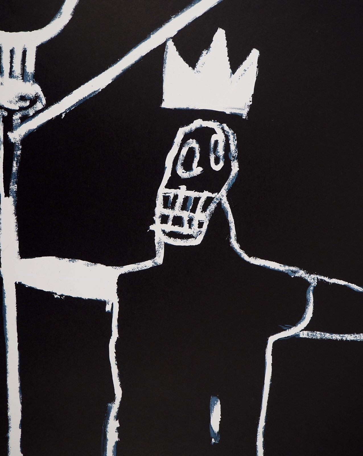 Jean Michel Basquiatthe King   Lithograph, 19971997 photo 708.0