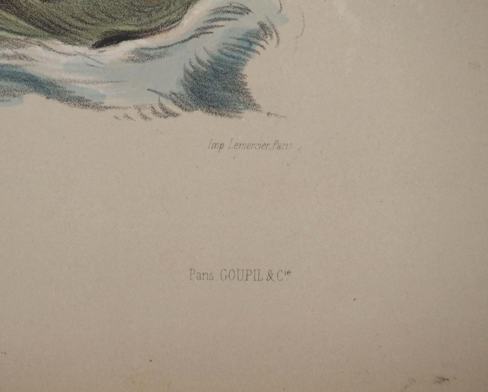 photo for sale Joseph Felonthe Birth Of Venus   Original Lithograph And Watercolor