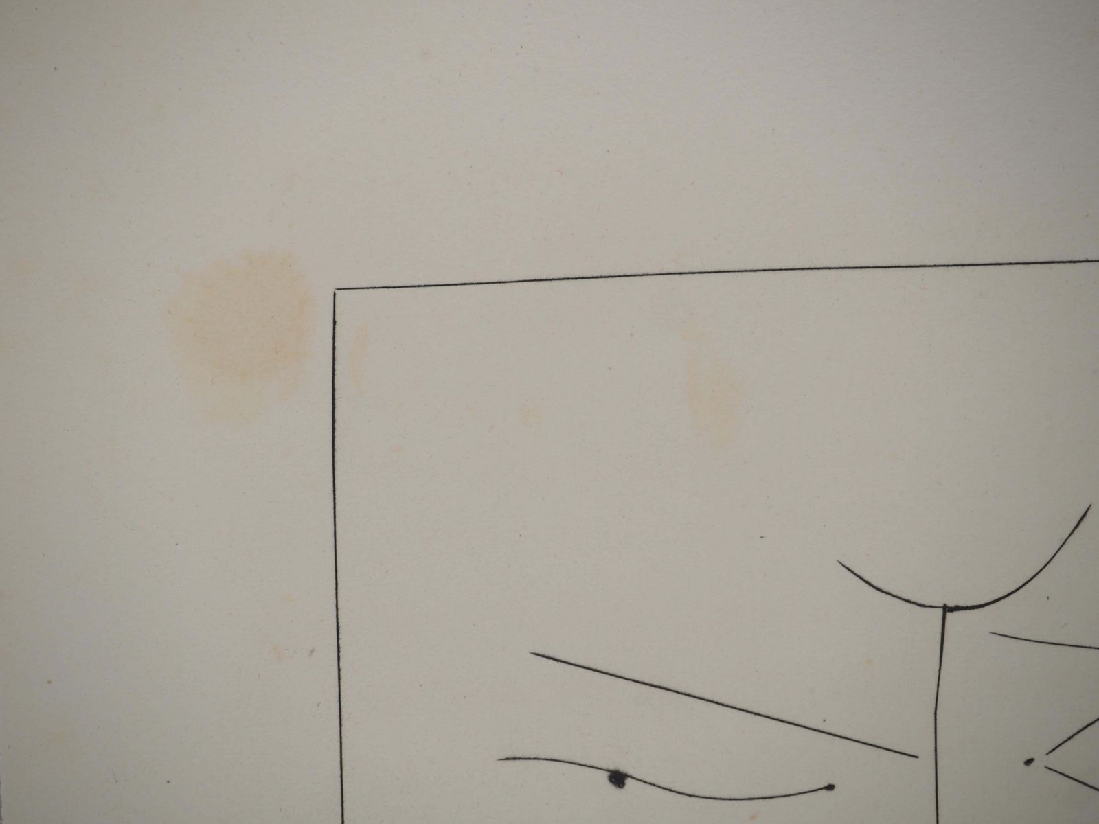 Pablo Picassocarmen, The Expression   Original Etching (Cramer #52)1949 photo vinterior