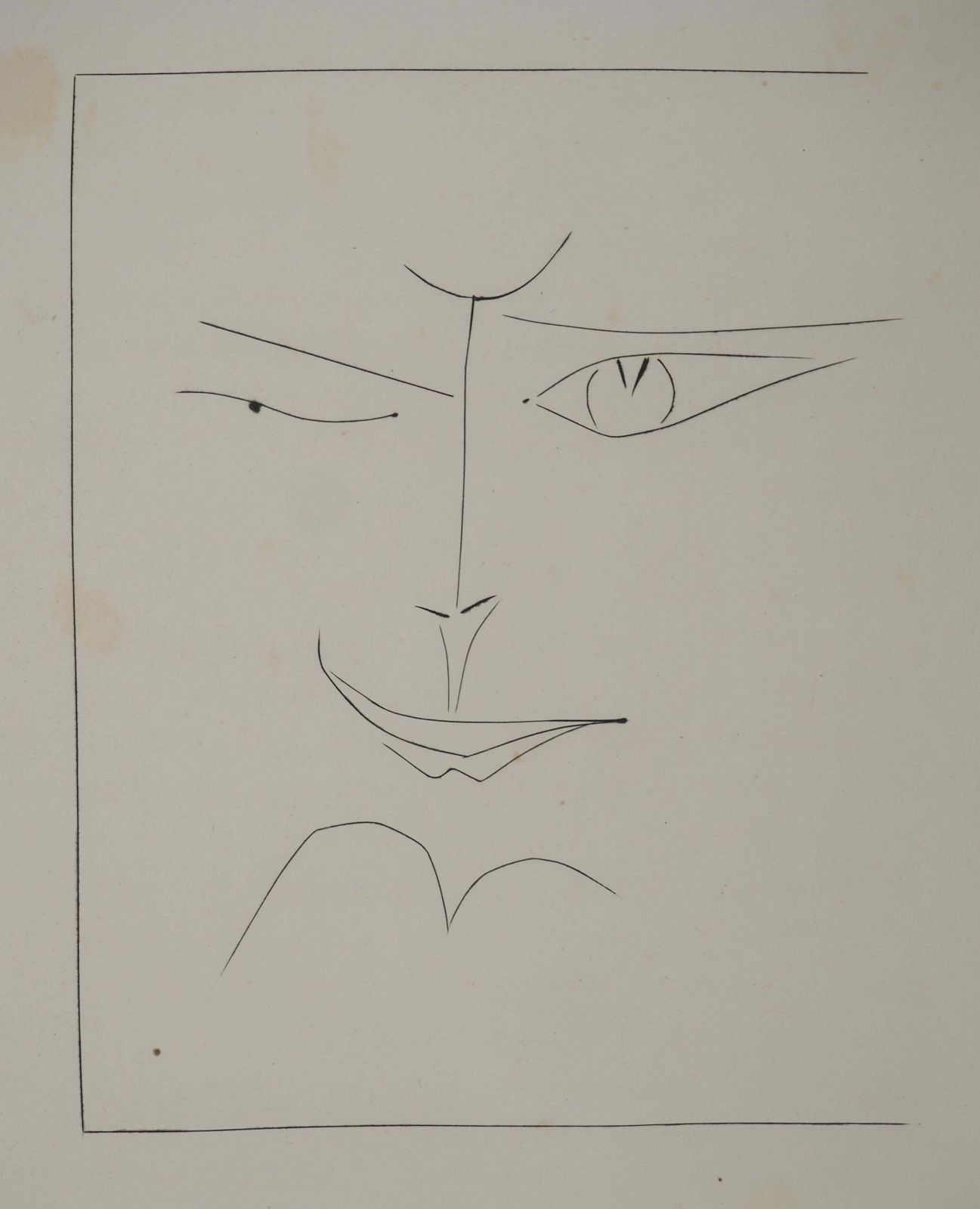 Pablo Picassocarmen, The Expression   Original Etching (Cramer #52)1949 photo buy