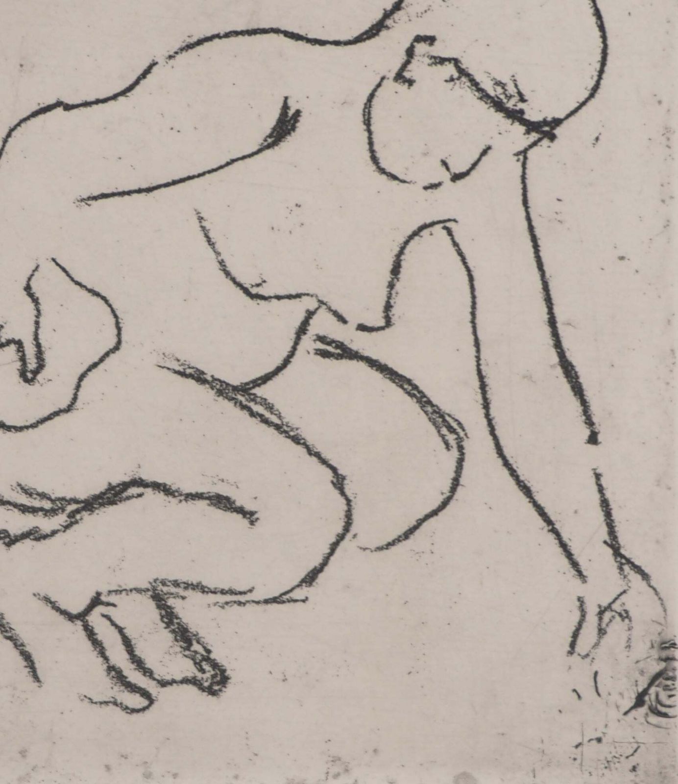 Suzanne Valadonnude Woman In The Bath    Original Etching Signed (Petrides #E1)1932 photo buy
