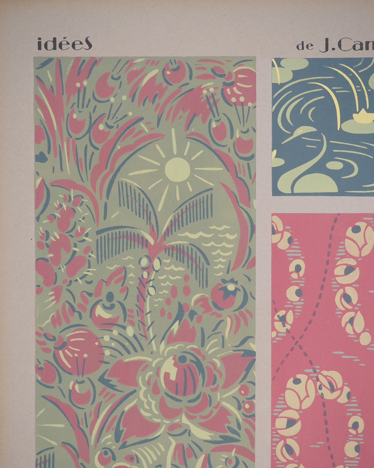 Jacques Camusart Deco : The Palm Tree Under The Sun, 1933   Original Lithograph1933 photo buy
