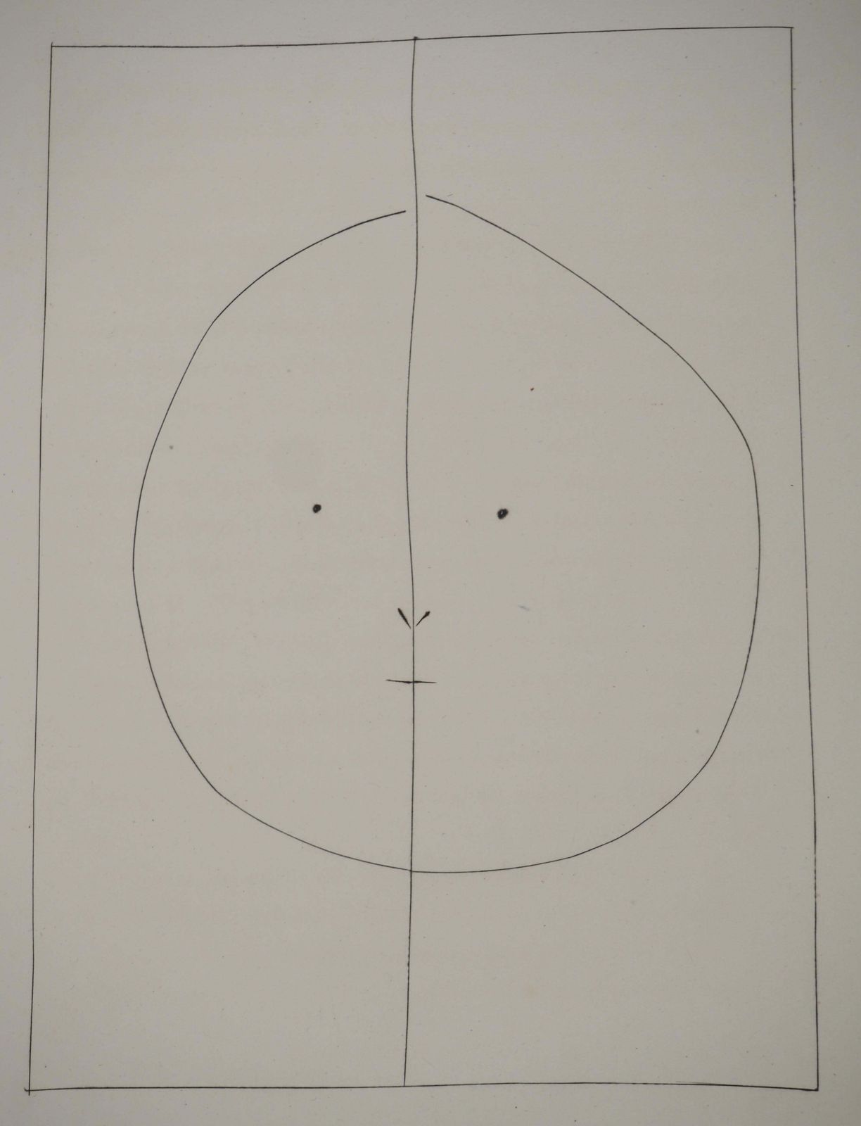 Pablo Picassocarmen, The Round Face   Original Etching (Cramer #52)1949 photo for sale