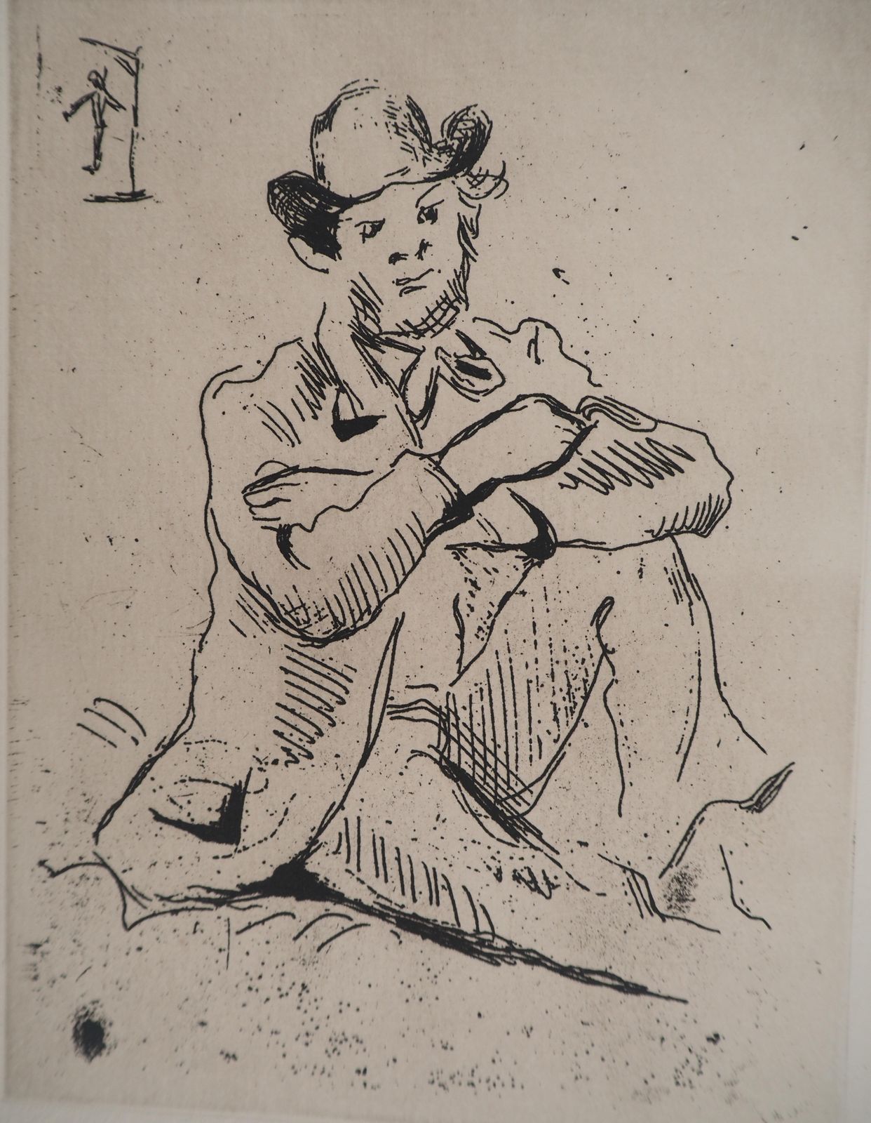 Paul Cézannearmand Guillaumin Au Pendu   Original Etching (Venturi #1159)1923 photo for sale