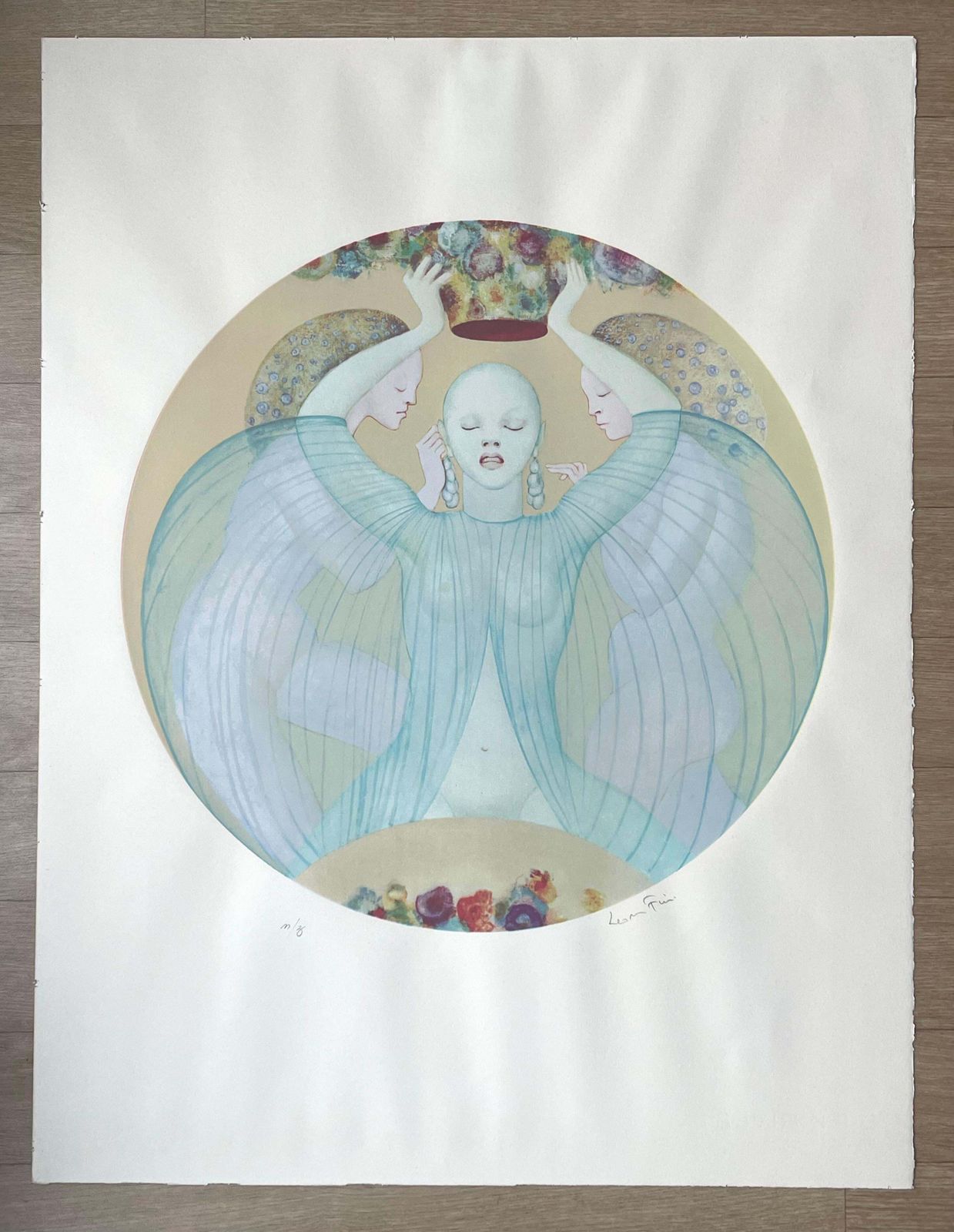 Leonor Fini, Rare Original Silkscreen On Rives Paper, Circa 1970 photo Art