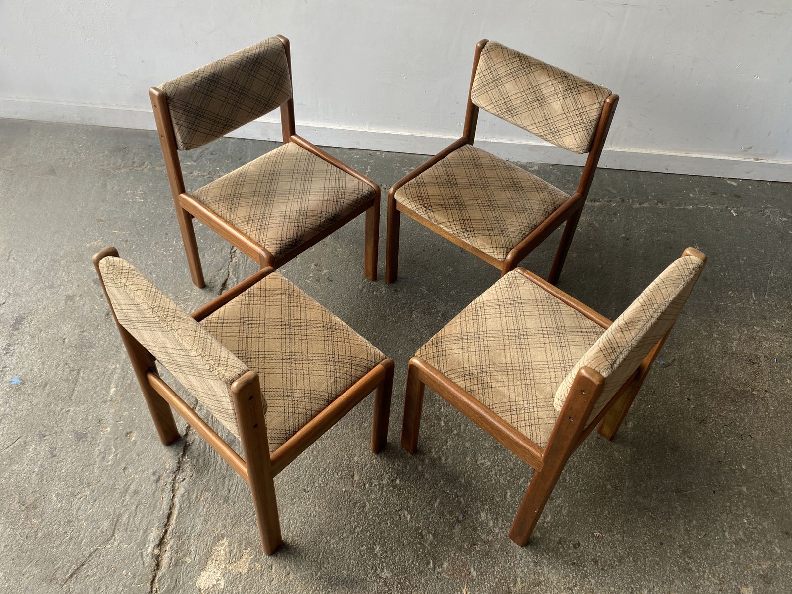 Set Of 4 1960’s Mid Century Dining Chairs By G Plan