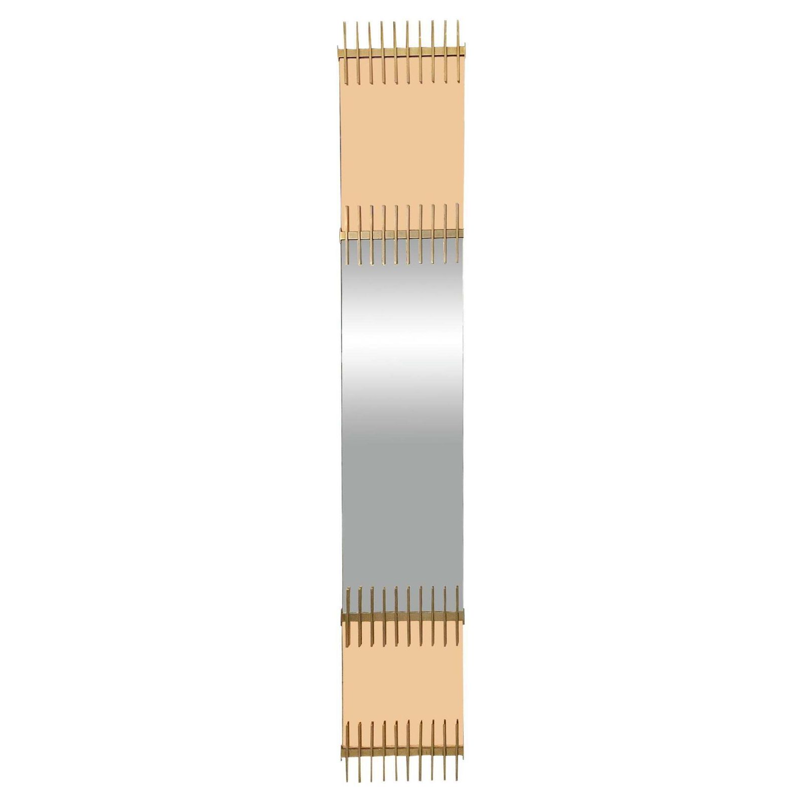 Ettore Sottsass For Santambrogio & De Berti Wall Mirror, Italy 1950s