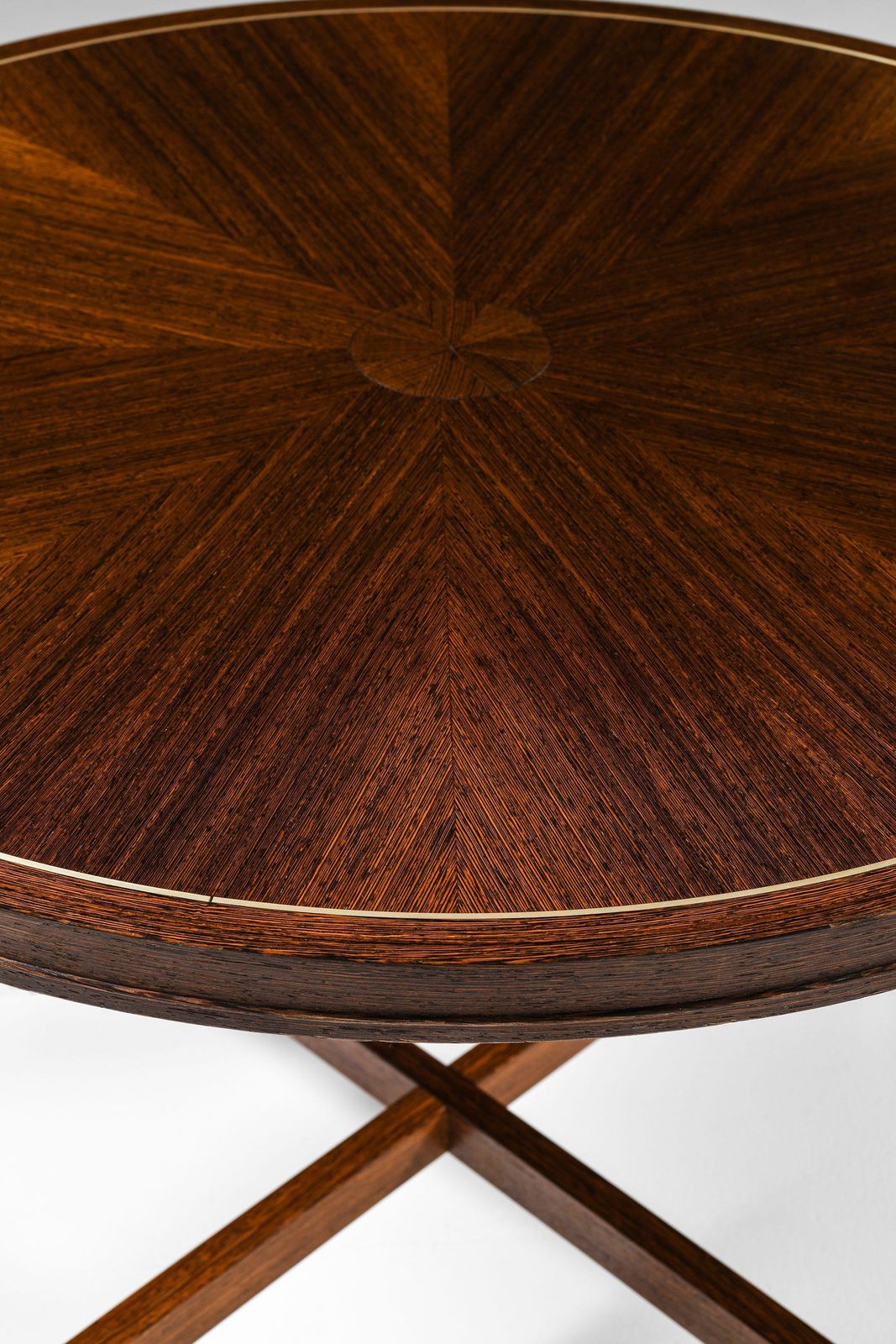 photo furniture Console Tables In Wengé And Aluminium By Torsten Thorup & Claus Bonderup, 1950's
