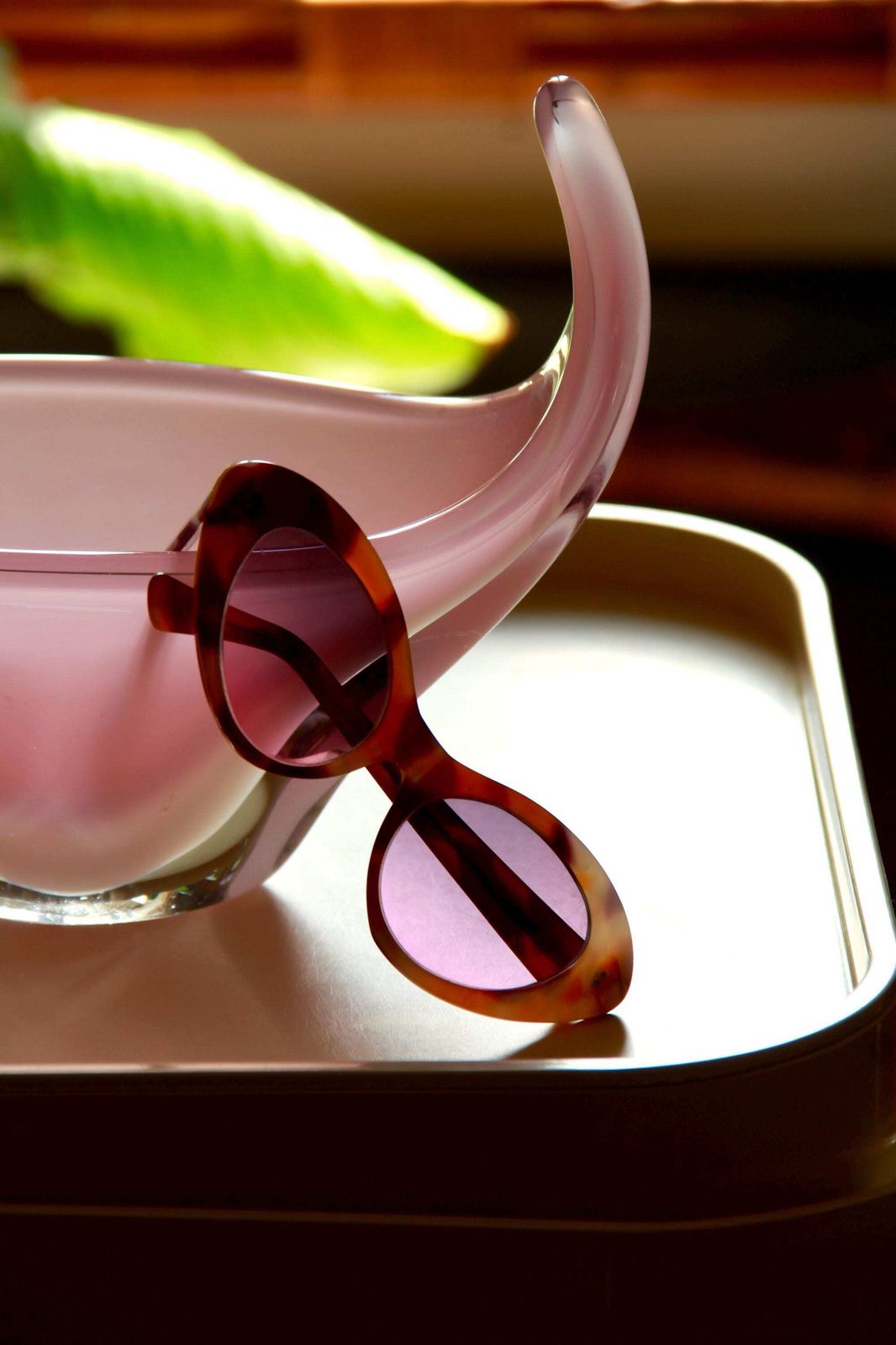 Gaura, Vintage Pink Murano Vase / Catchall / Bowl, Italy, 1970s photo vinterior