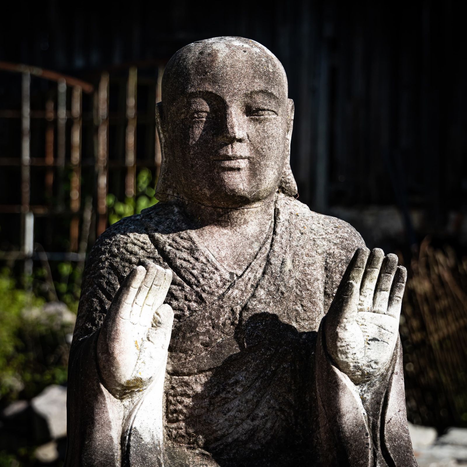 Sculpture Of A Buddhist Monk, 21st Century photo 2845.0