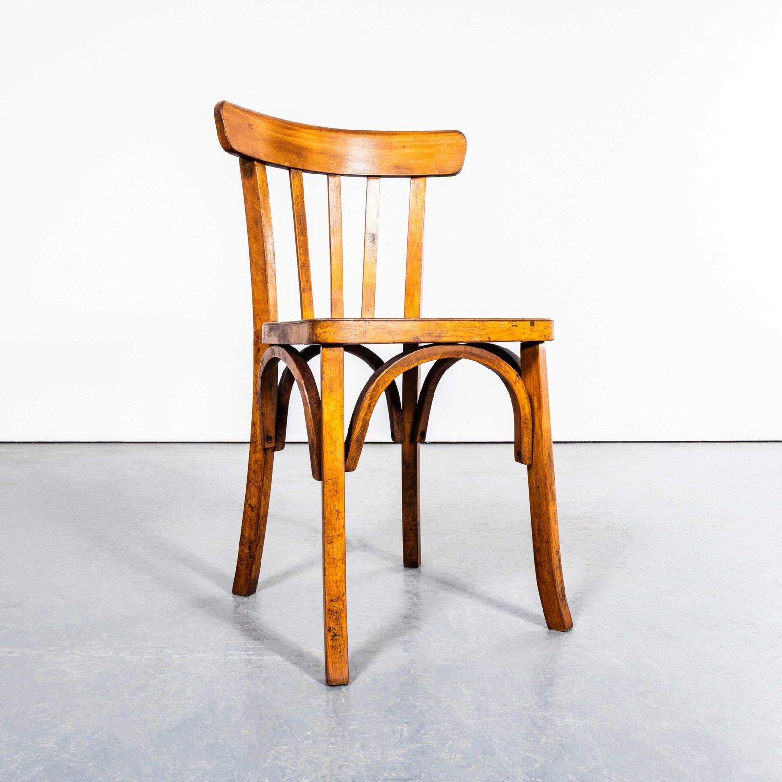 1950’s Honey Oak Classic Luterma Cafe Dining Chairs photo vinterior