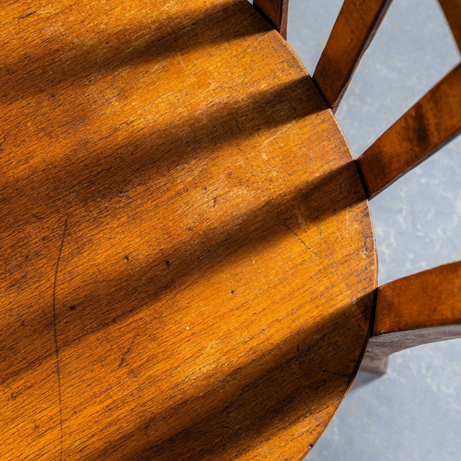 photo furniture 1950’s Honey Oak Classic Luterma Cafe Dining Chairs
