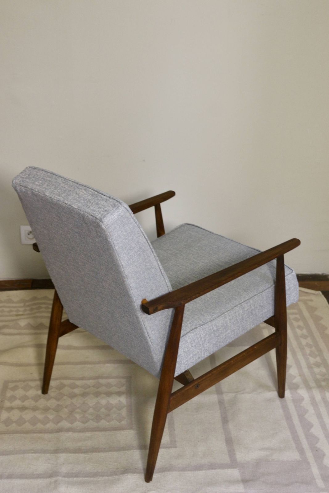 Henryk Lis 300 190 Armchair From The 70s In Bouclette Fabric Ref: Franky photo buy